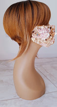 Load image into Gallery viewer, Rose Gold Sequin Mask