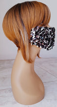 Load image into Gallery viewer, Black and Silver Sequin Mask