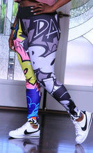 Load image into Gallery viewer, Graffiti Yoga Pants