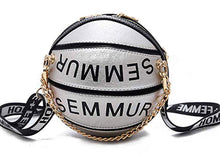 Load image into Gallery viewer, Semmur Silver Basketball Purse