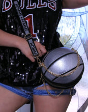 Load image into Gallery viewer, Semmur Silver Basketball Purse