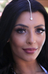 Silver Rhinestone Hair Pin